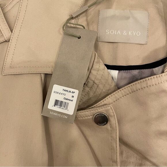 Soia & Kyo Thalia Trench Coat - Picture 7 of 8